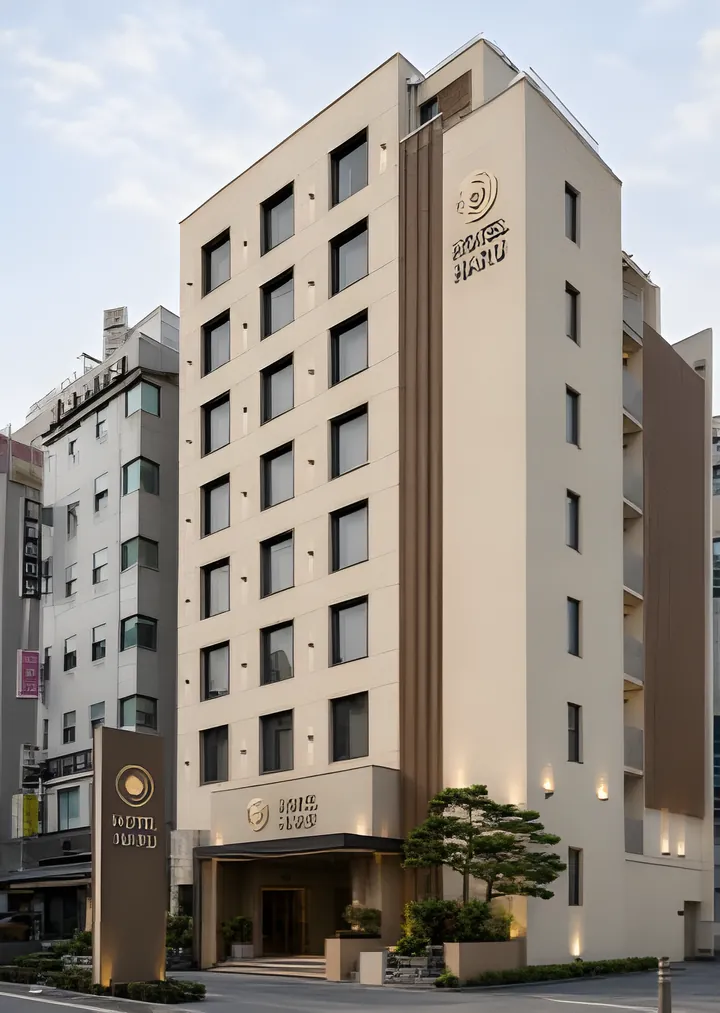 Hotel Haru 외관 디자인 이미지